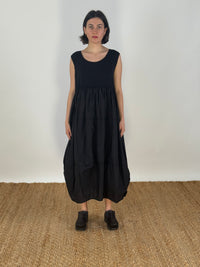 Balloon Dress- Black
