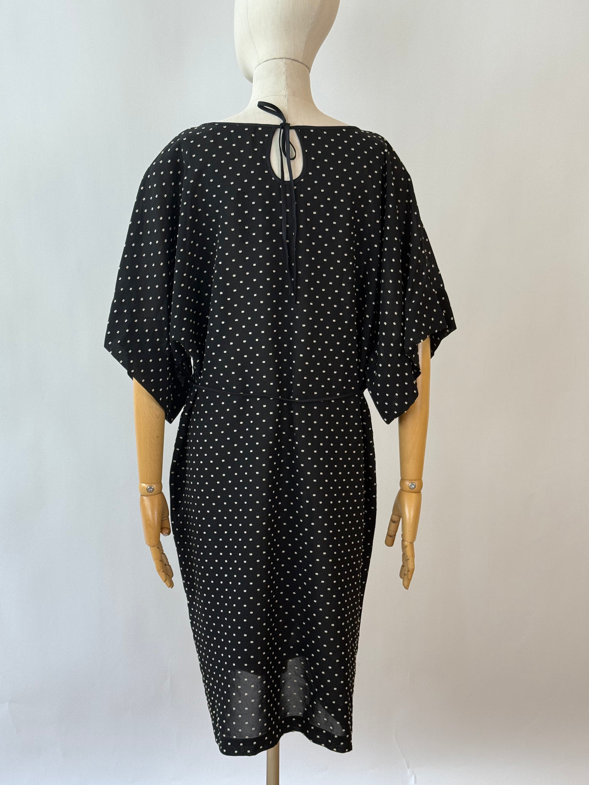 Jules Dot Black Dress