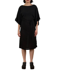 Jules Dot Black Dress