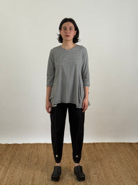 Jesse Stripe 3/4 Sleeve Tunic