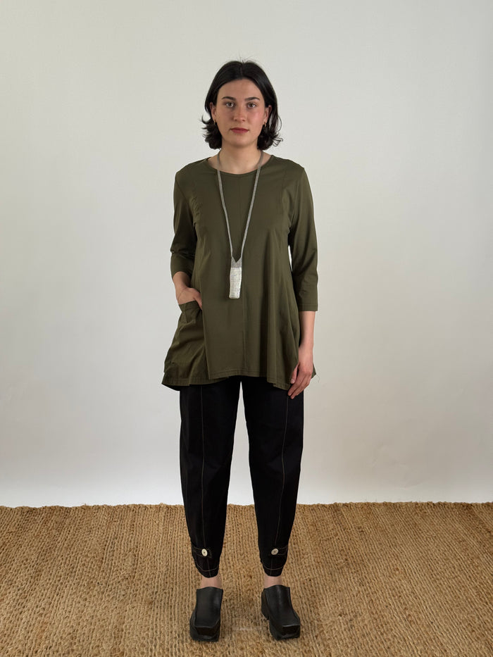 Jesse Caper 3/4 Sleeve Tunic