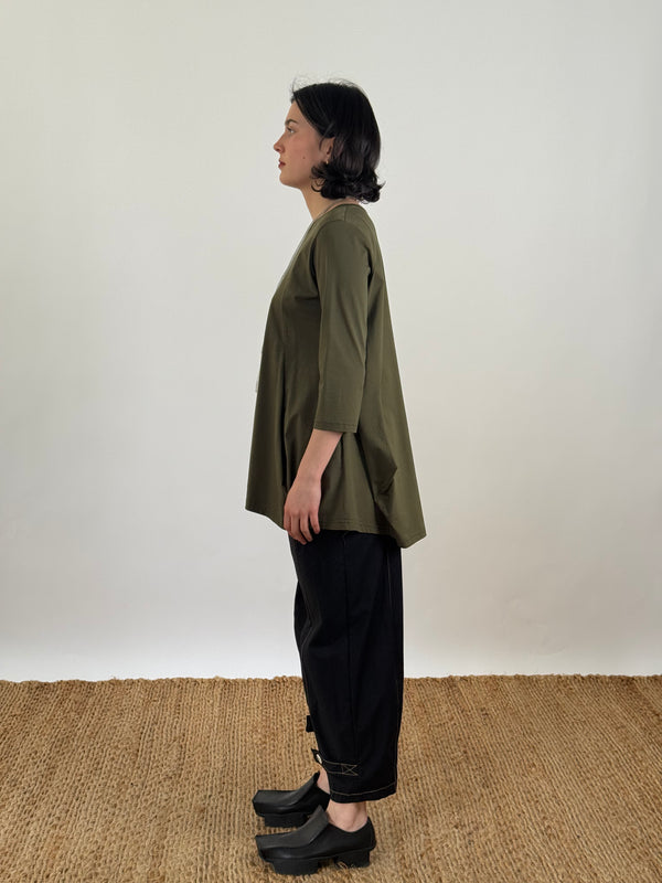 Jesse Caper 3/4 Sleeve Tunic