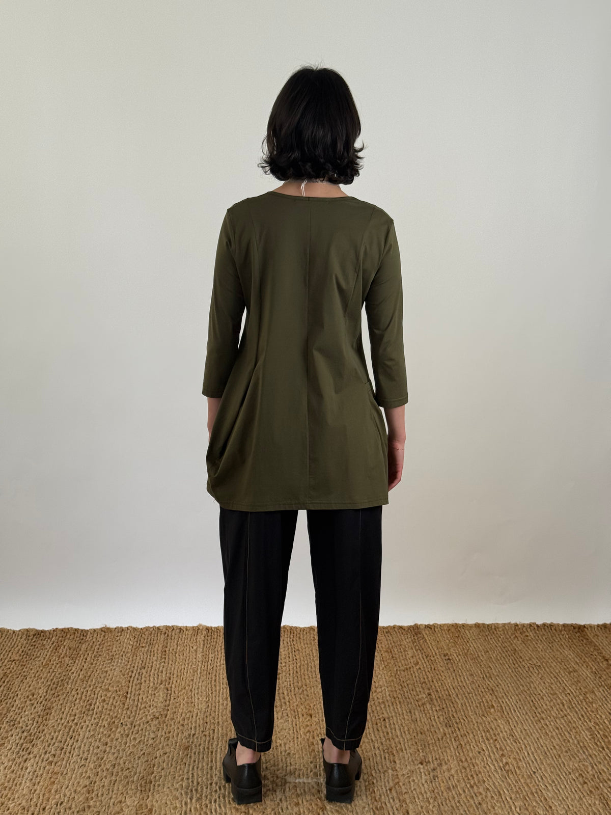 Jesse Caper 3/4 Sleeve Tunic