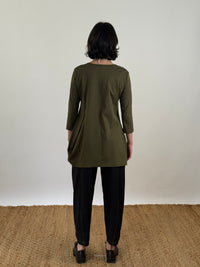 Jesse Caper 3/4 Sleeve Tunic
