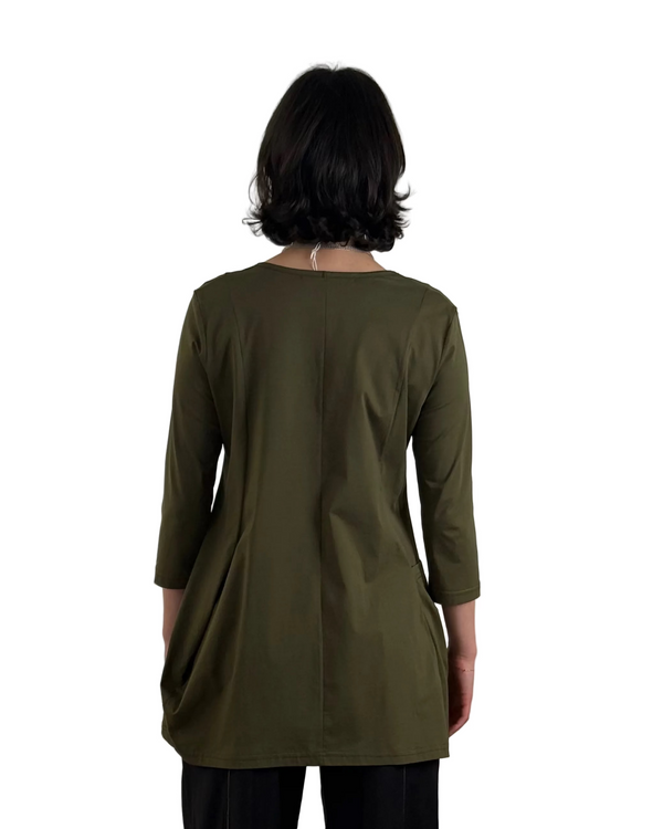 Jesse Caper 3/4 Sleeve Tunic