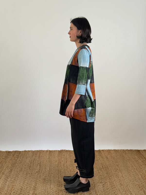Jesse Tiles 3/4 Sleeve Tunic