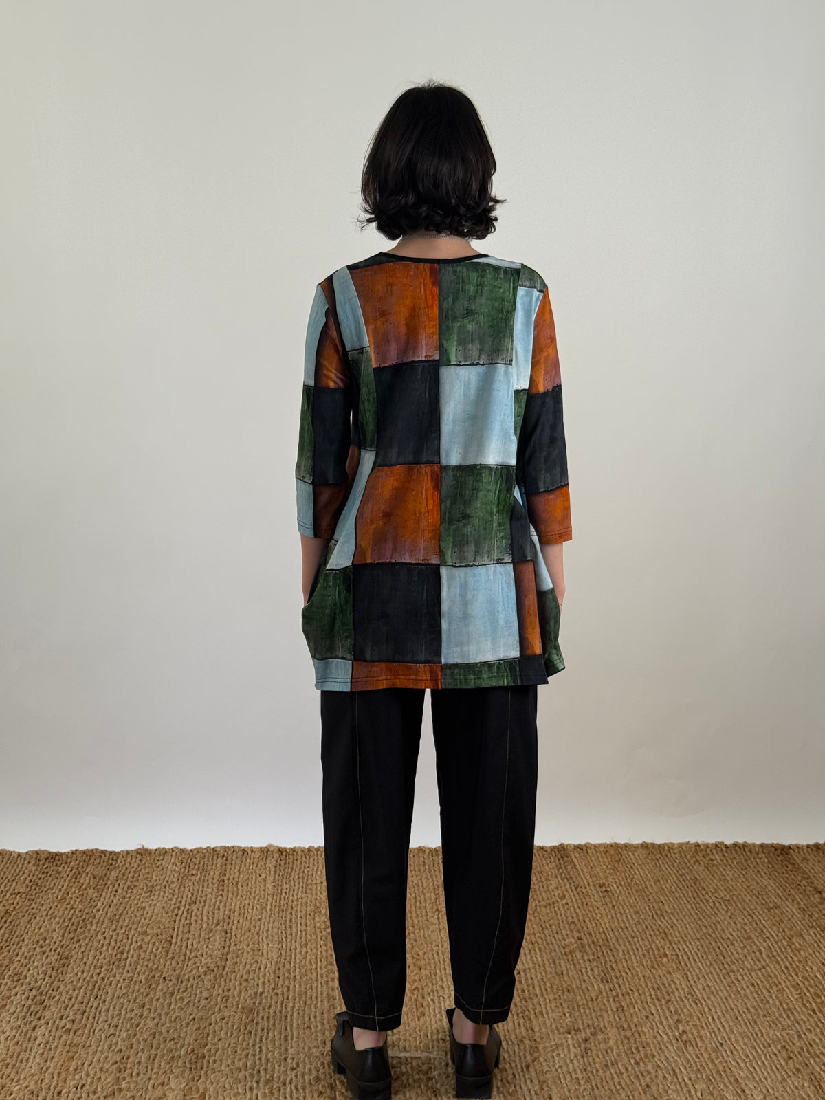 Jesse Tiles 3/4 Sleeve Tunic