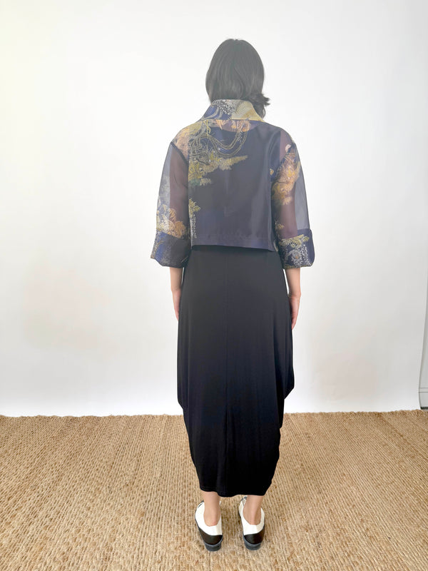 Isla Blue Peacock Jacket