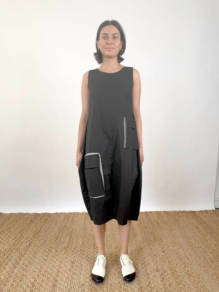 Letterbop Shadow Dress