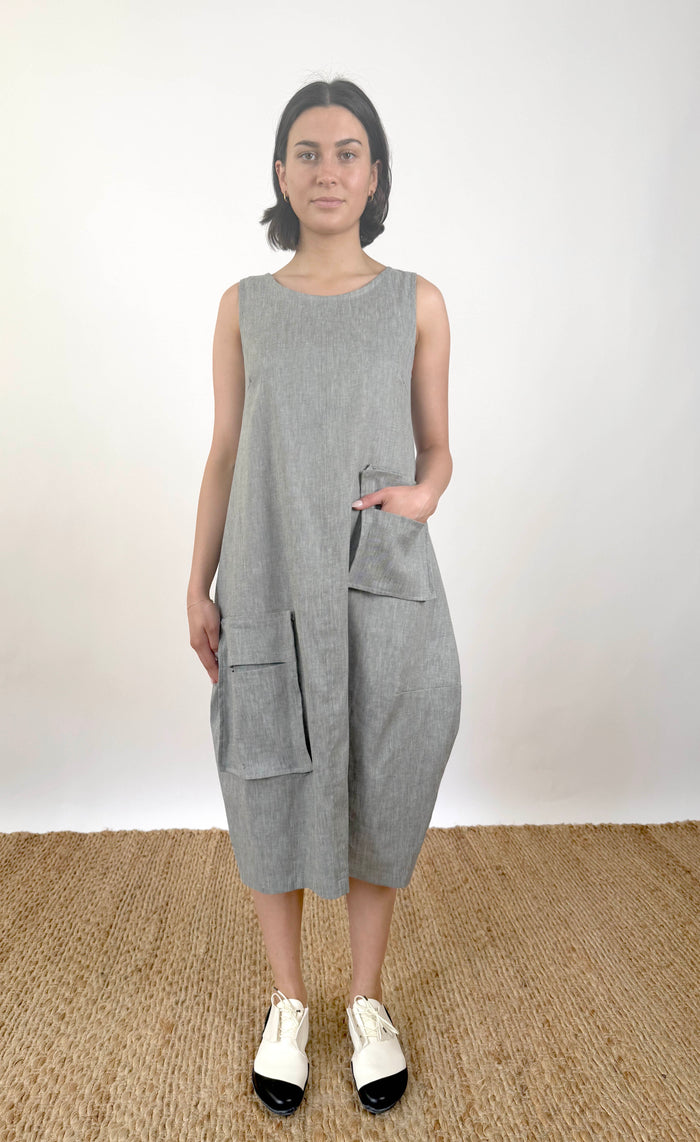 Letterbop Olive Dress