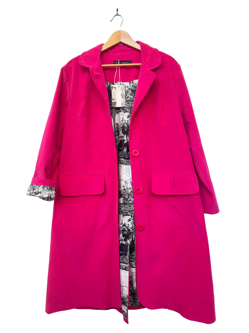 Edie Pink Coat