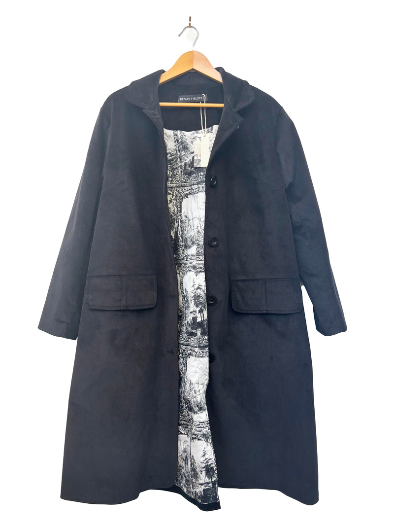 Edie Black Coat