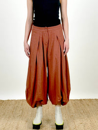 Kaya Copper Tie Pants