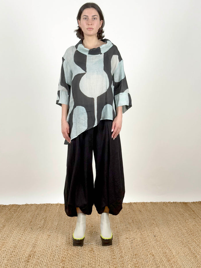 Kaya Black Tie Pants