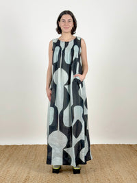 Sumika Black Pin Dress