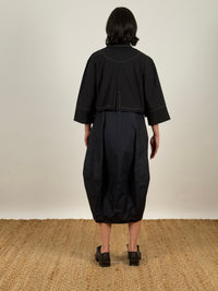 Shacket Misool Black Stitched