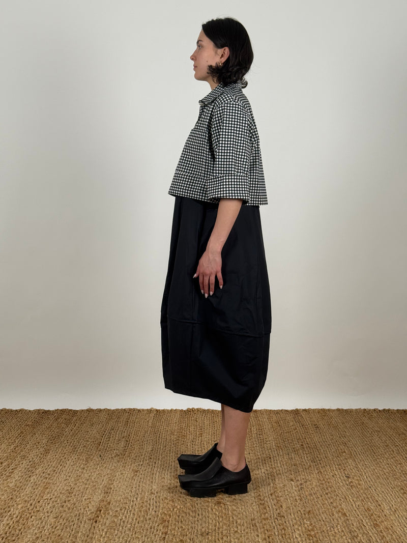 Shacket Black Check