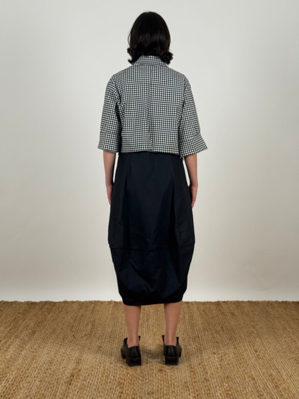 Shacket Black Check