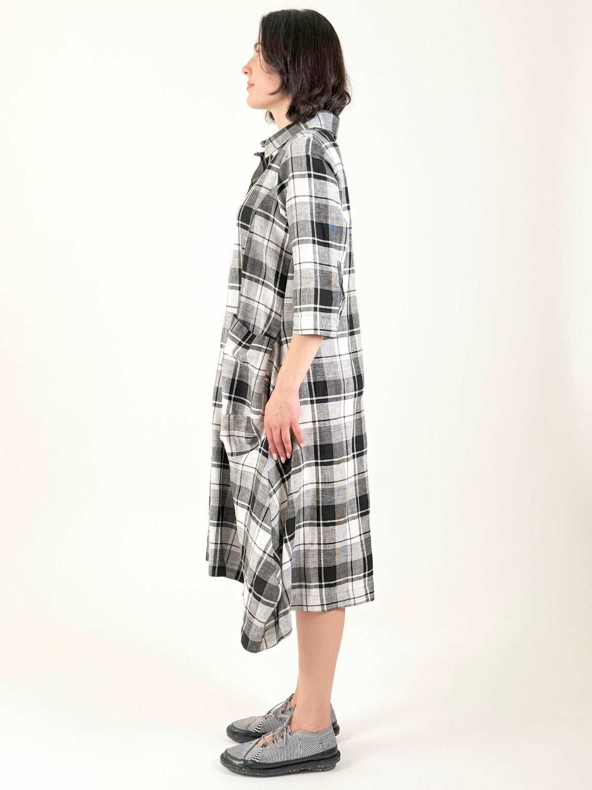 Elle Ruban Check Dress