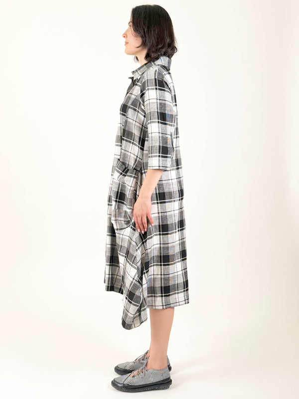 Elle Ruban Check Dress