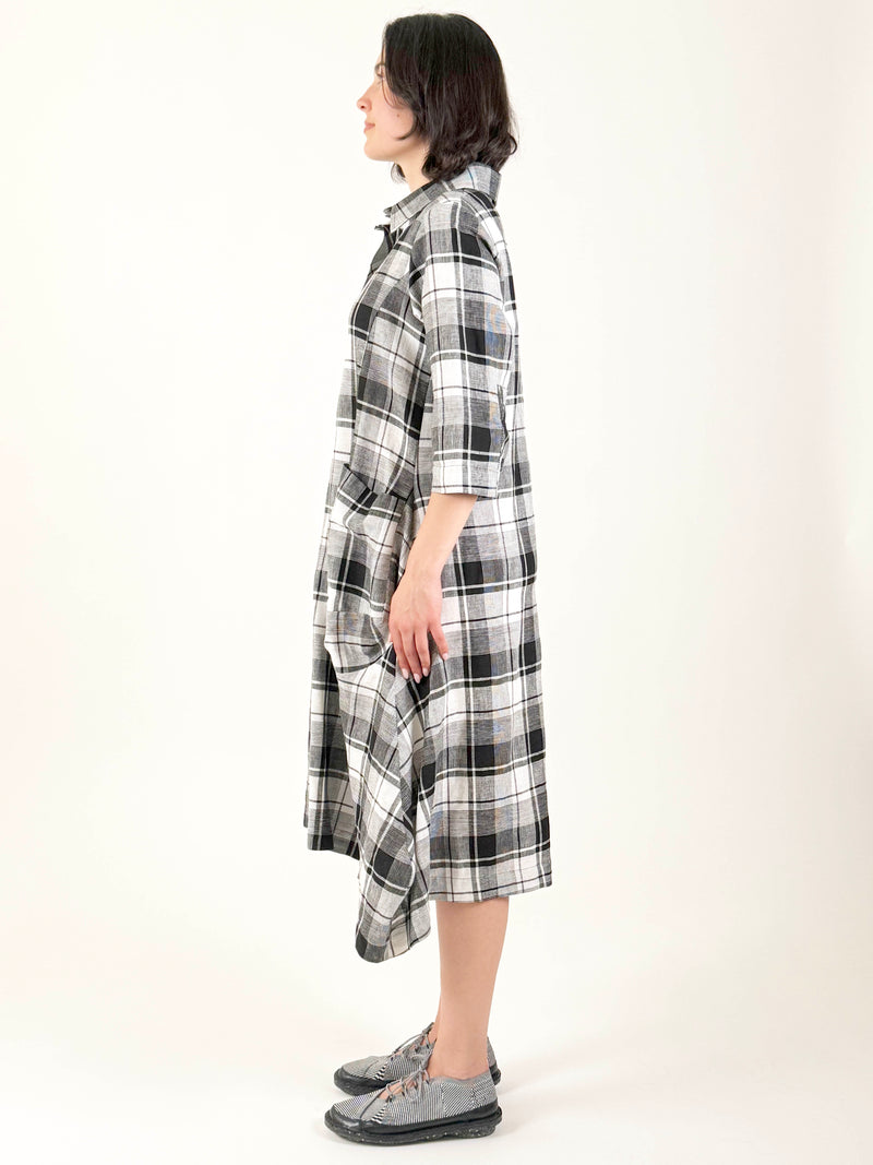 Elle Ruban Check Dress