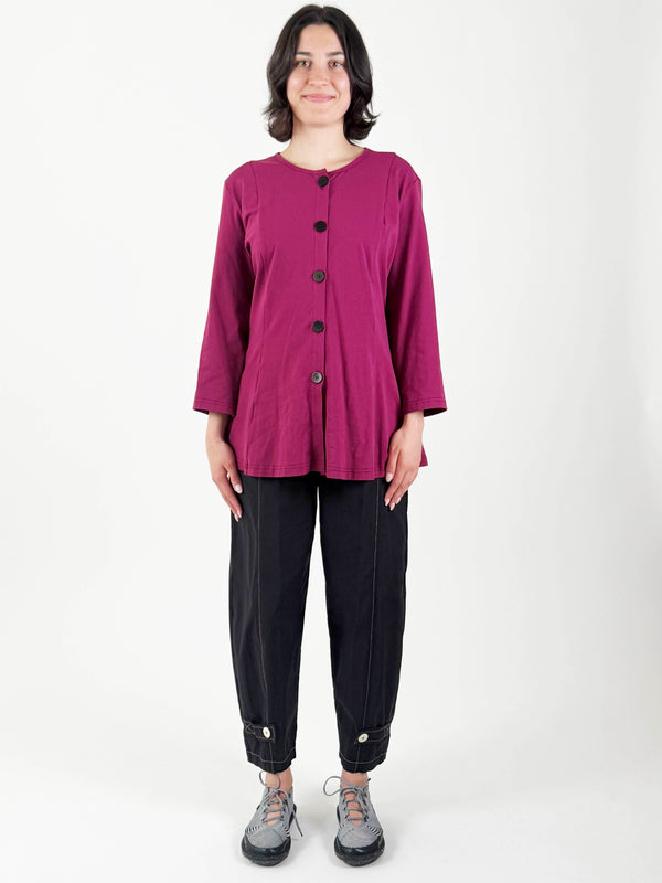 Becca Raspberry Cardigan