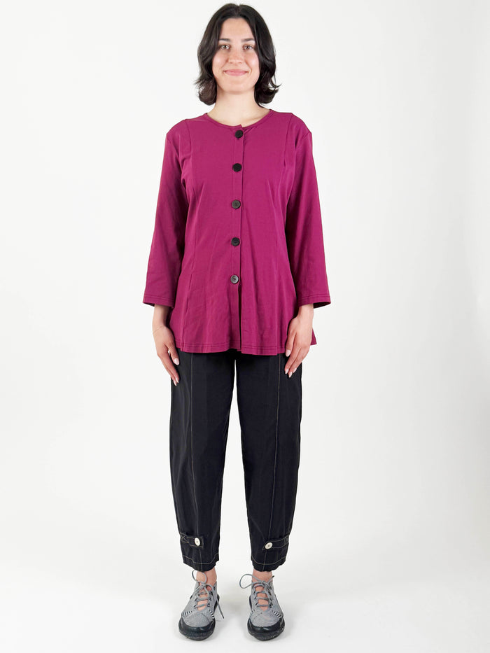 Becca Raspberry Cardigan