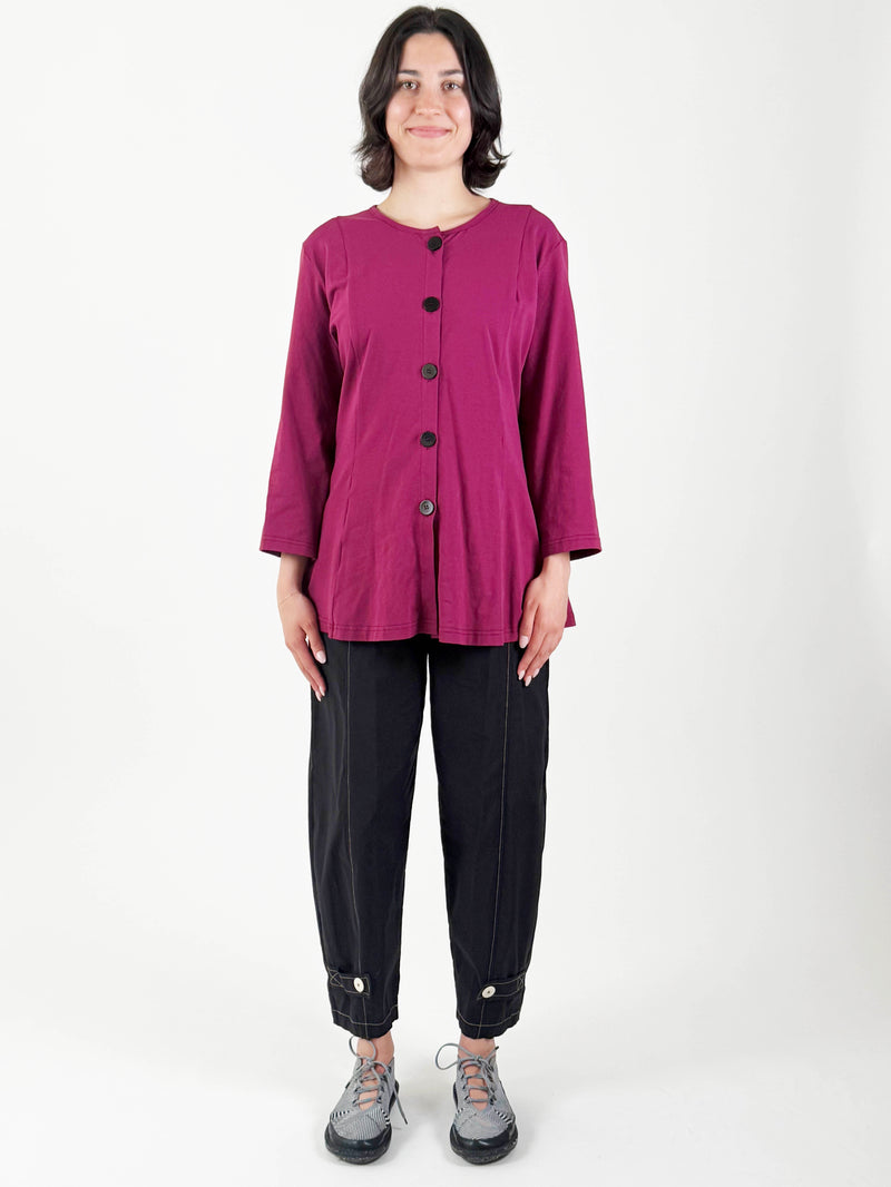 Becca Raspberry Cardigan