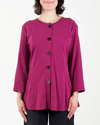 Becca Raspberry Cardigan