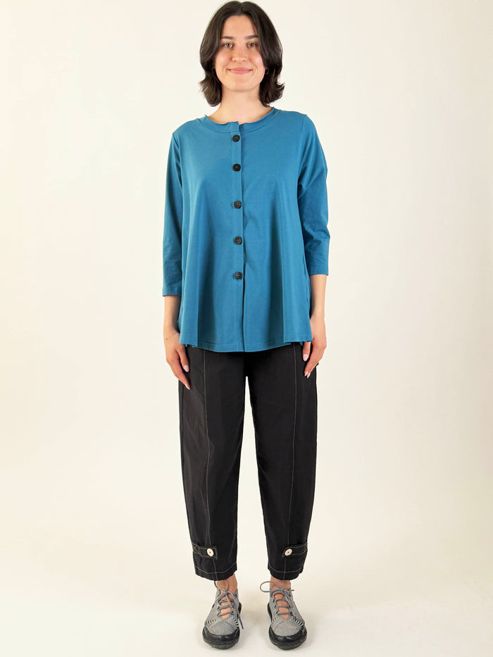 Casey Petrol Cardigan