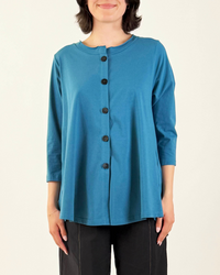 Casey Petrol Cardigan