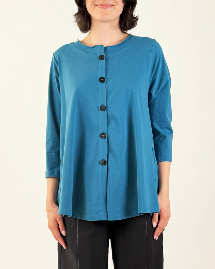 Casey Petrol Cardigan