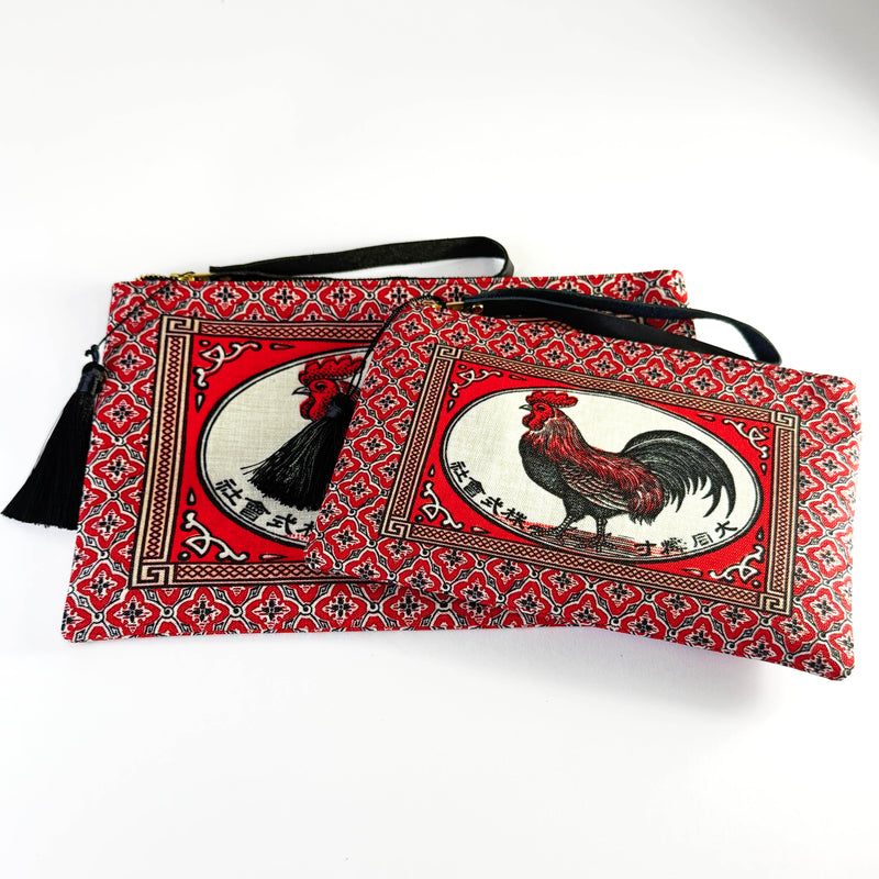 Rooster Medium Pouch