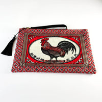 Rooster Small Pouch