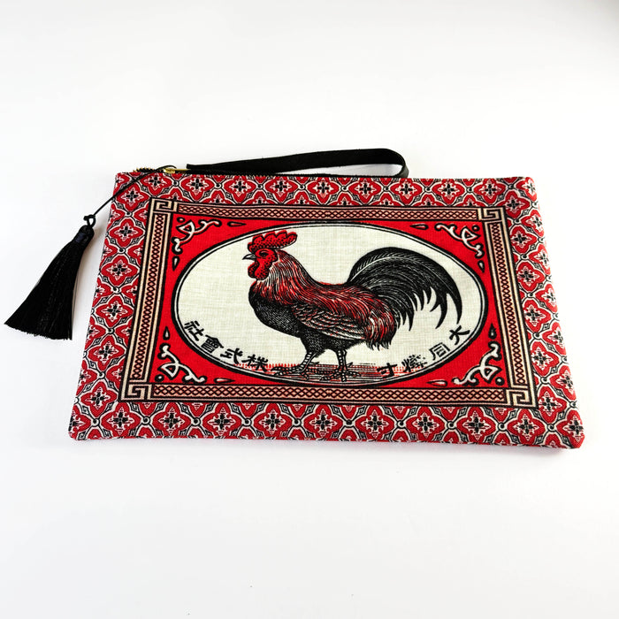 Rooster Medium Pouch