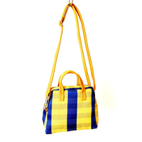 Aki Bone & Cobalt Bag