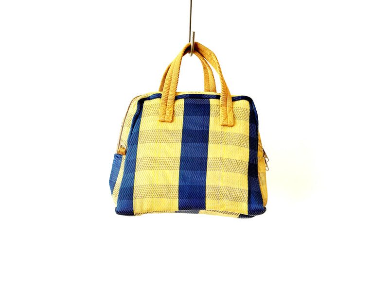 Aki Bone & Cobalt Bag