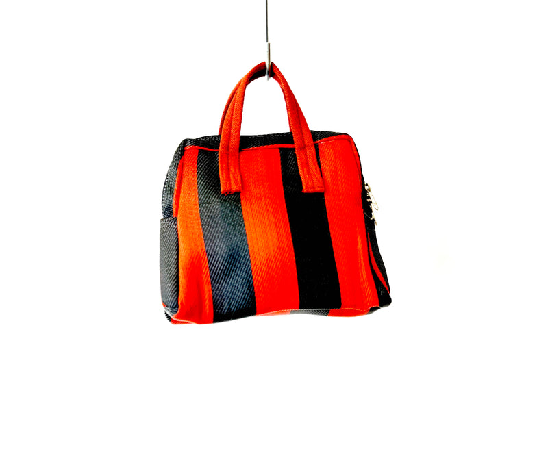 Aki Black & Scarlet Bag