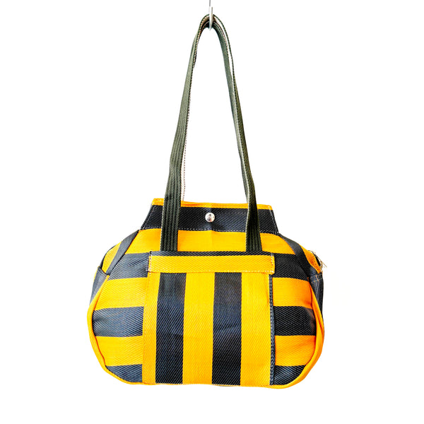 Gymi Tangerine & Black Bag