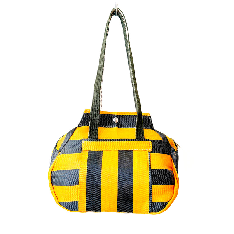 Gymi Tangerine & Black Bag