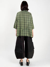 Staci Green Check Top