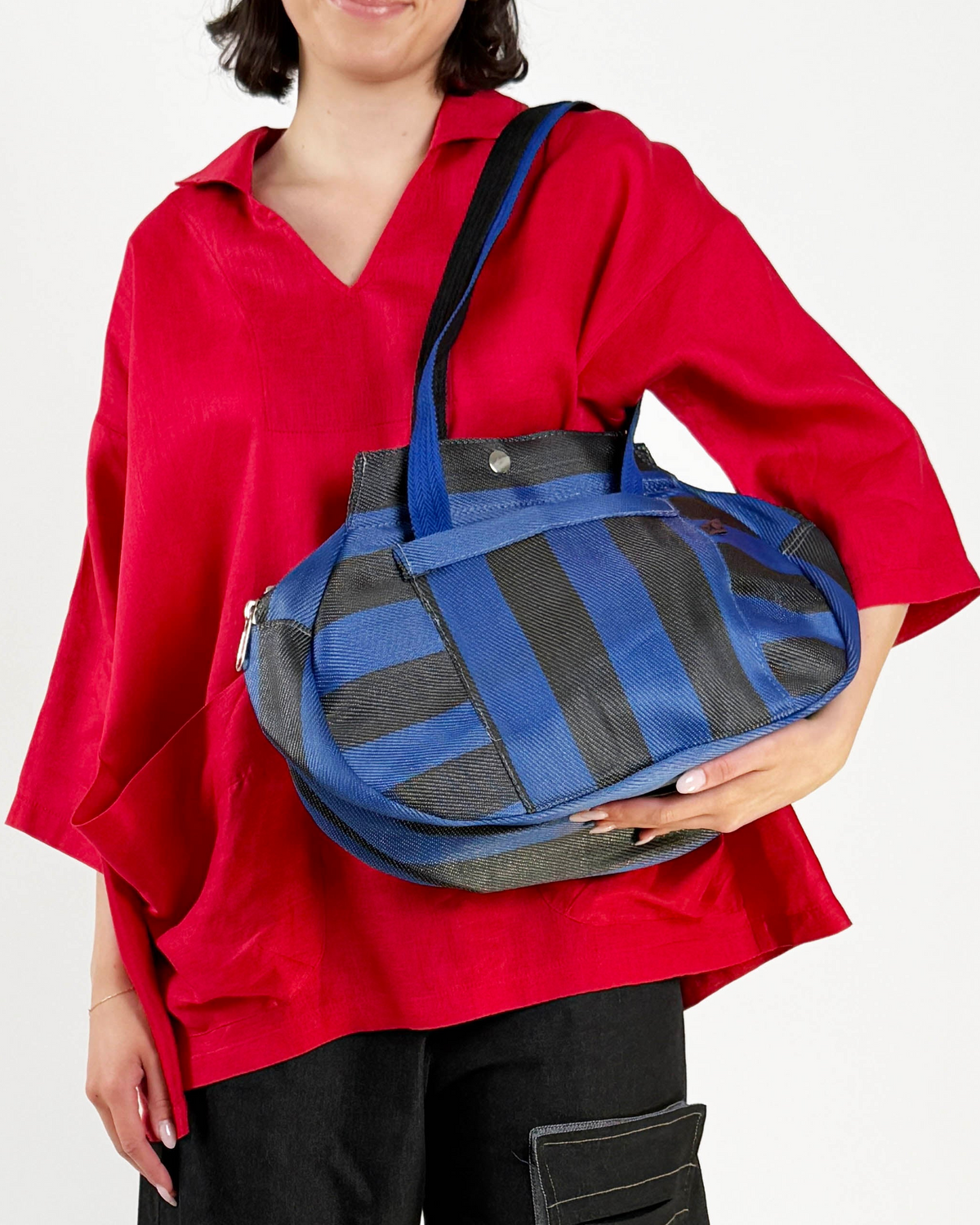 Gymi Black & Ocean Bag