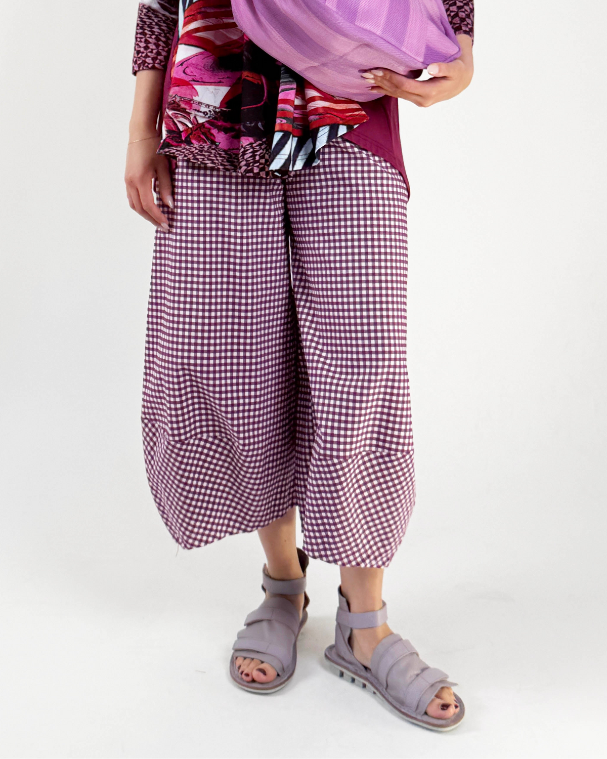 Nova Fig Gingham Check