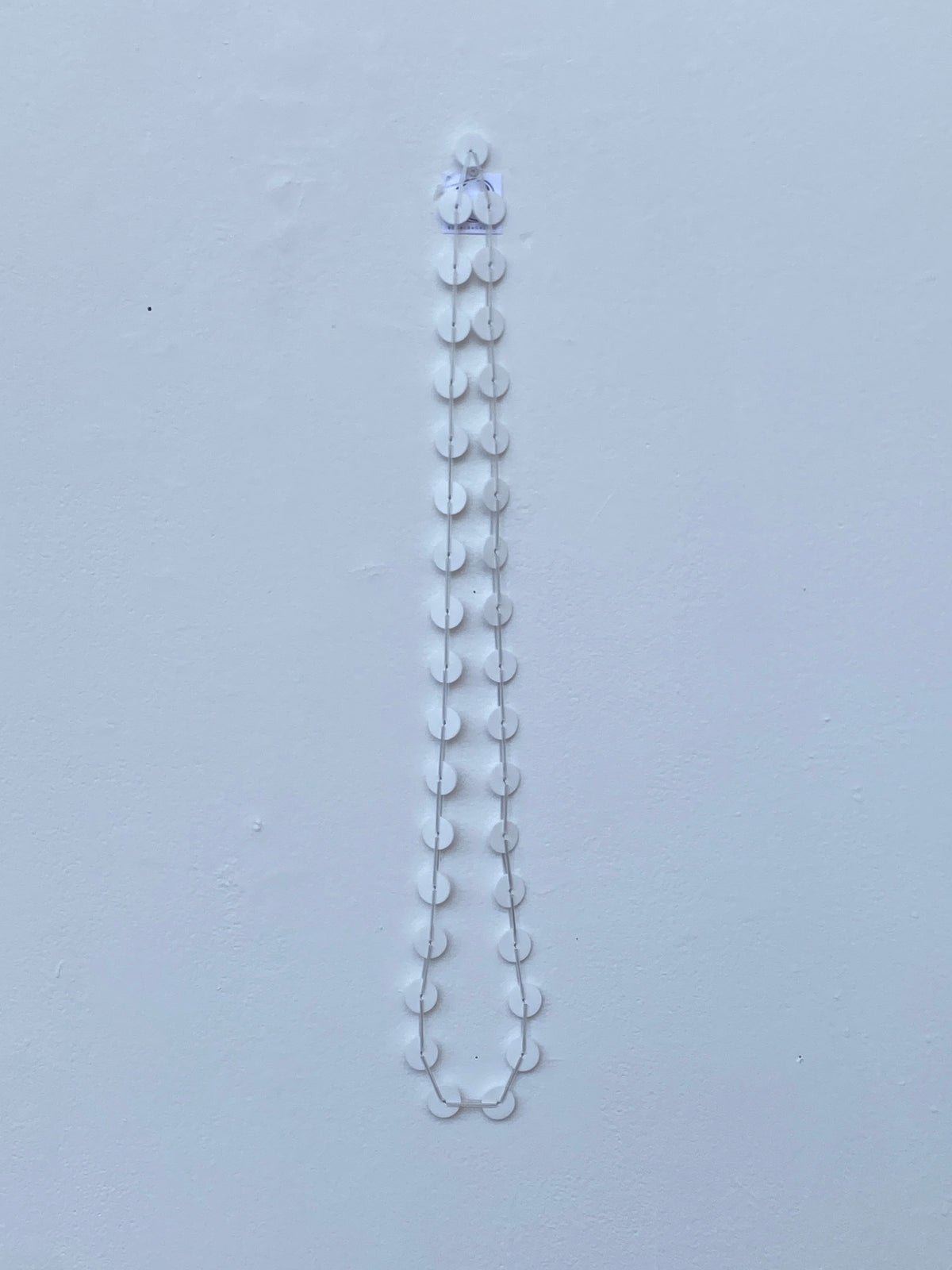 Tondo Necklace in White