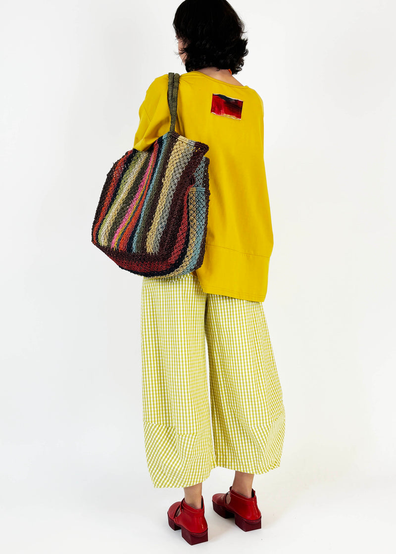 Nova Citron Gingham Check