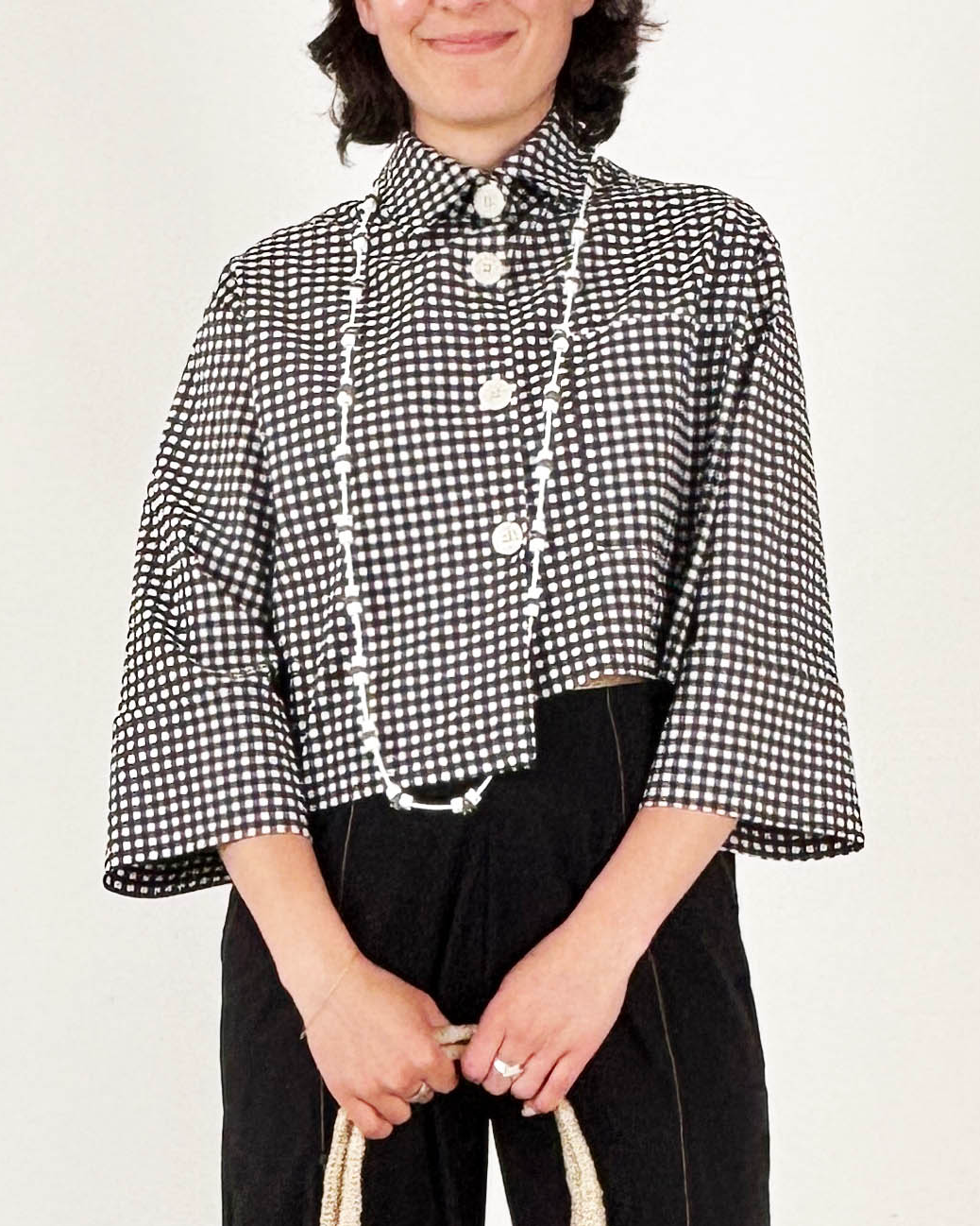Shacket Black Check