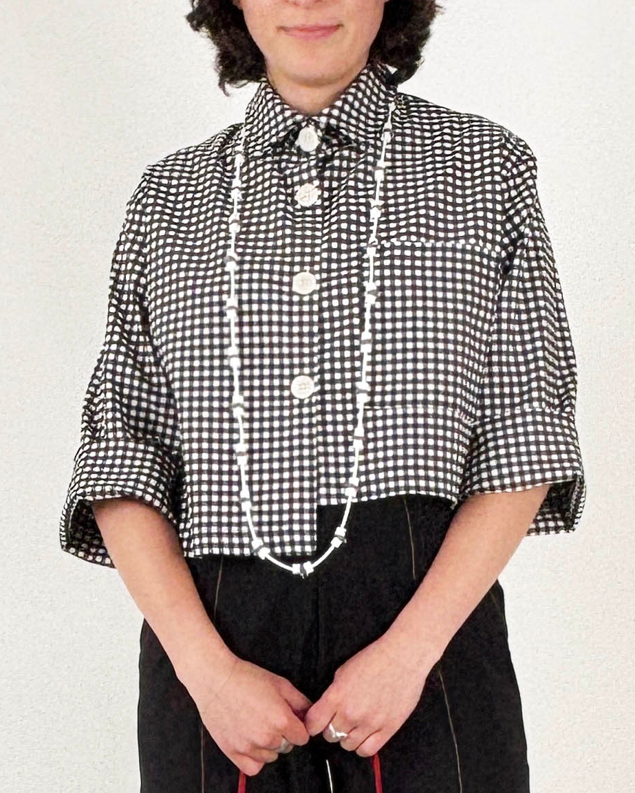 Shacket Black Check