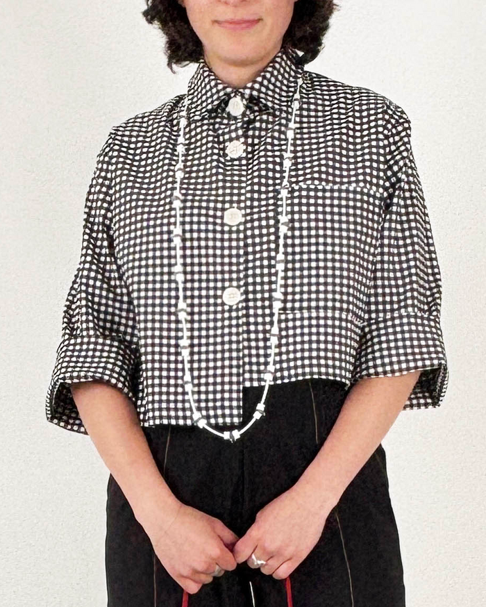 Shacket Black Check