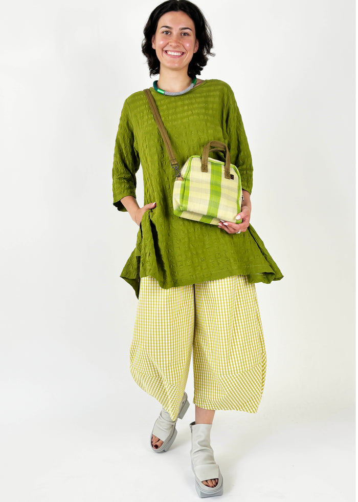 Nova Citron Gingham Check