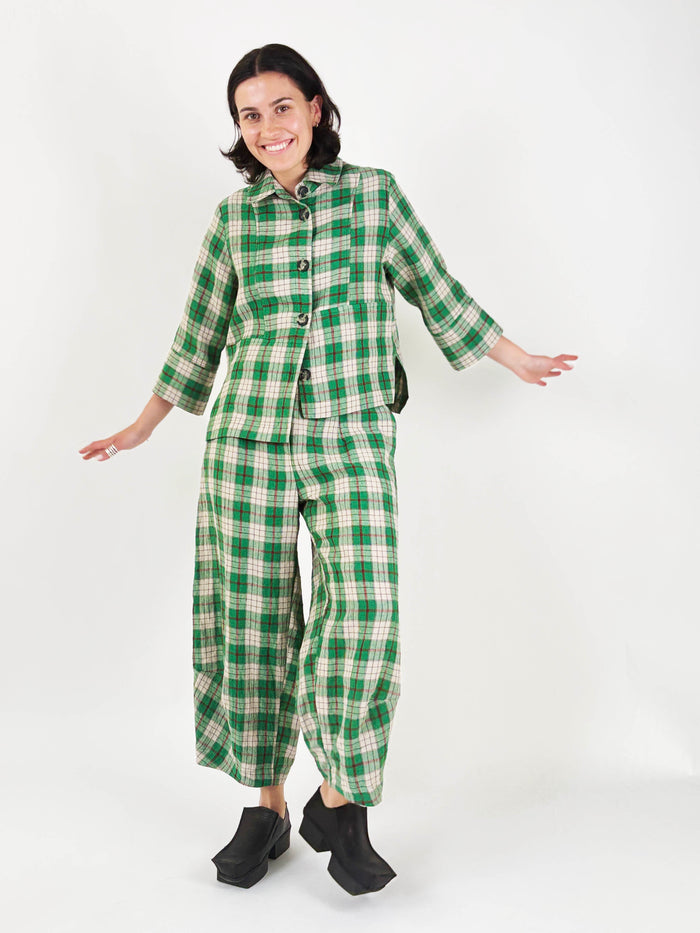 Jacs Green Check Jacket